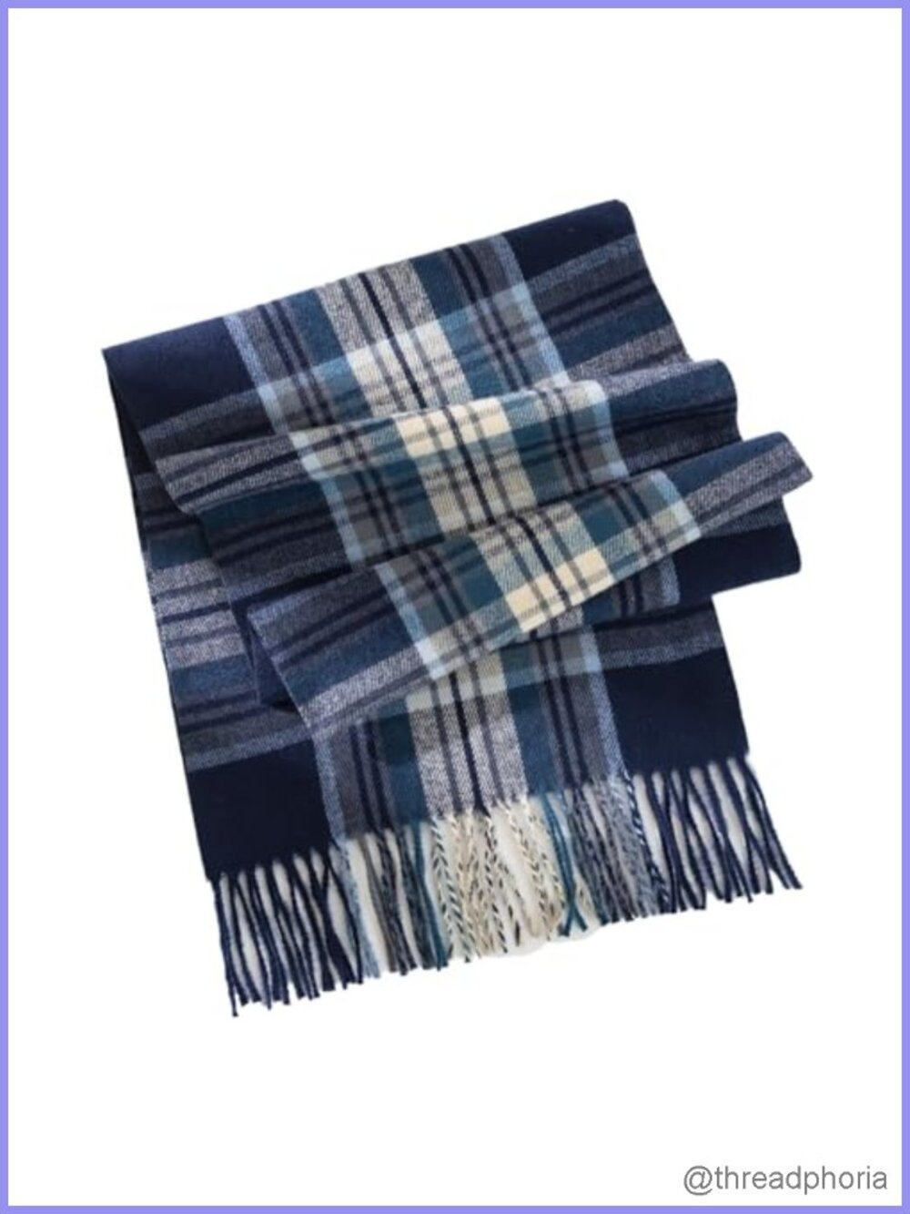 Oversized Plaid Shawl Wrap Blanket Scarf Women Men Lightweight Winter